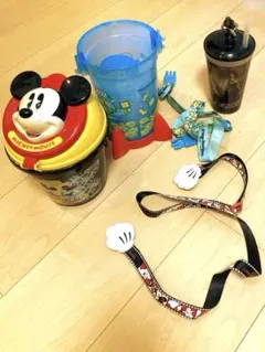 ミッキーマウス・バズライトイヤーポップコーンバケット他