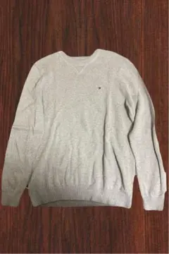 Tommy Hilfiger グレー ニットセーター