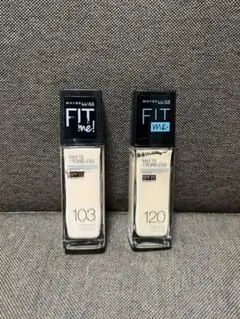 メイベリン　フィットミー　リキッドファンデーション　2本セット