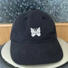 極美品】Needles studious別注 パピヨン キャップ ブラック - メルカリ