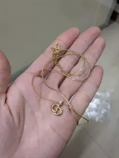 Dior　ロゴ　ネックレス