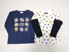 スーパーマリオ ロンT 長袖Tシャツ 120
