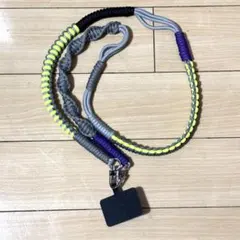 ショルダーストラップ パープル 約W2.5×2.5×128cm（金具含む）