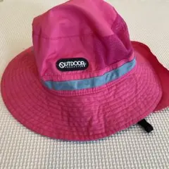 OUTDOOR PRODUCTS ピンク ベビー帽子