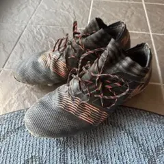 Adidas Nemesis サッカースパイク 黒/オレンジ