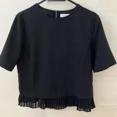 SENSE OF PLACE ブラック 半袖 トップス