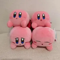 星のカービィ つまんでもちもちぬいぐるみ　4種コンプリート