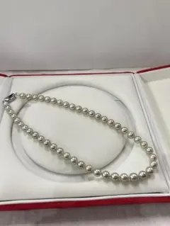 伊勢志摩英虞湾産あこや真珠 7.5-8mm パールネックレス - メルカリ