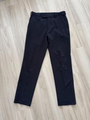 【美品】ユニクロ 感動パンツ ウエスト79×レングス76 ブラックUNIQLO