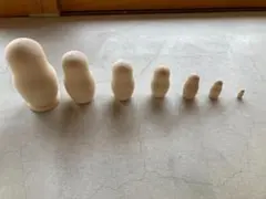 マトリョーシカ　手作り　木製素材