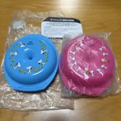 【新品】ミスタードーナツ スヌーピー ドーナツケース ポッケリング 2個セット