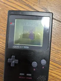動作確認済 ゲームボーイポケット ブラック【ジャンク】