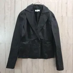 TO BE CHIC トゥービーシック テーラードジャケット 黒 38 日本製のサムネイル