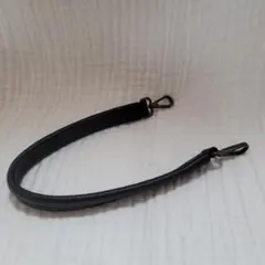 ブラック 本革 バッグ用ストラップ