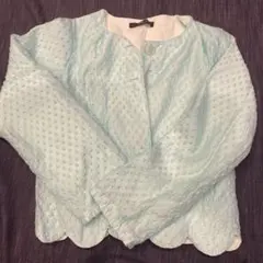 caldia カルディア 長袖 120cm 120 ライトグリーン アリエル