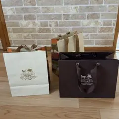 COACH ショッパー 中型 3点セット　70周年記念　非売品