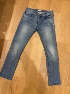 YANUK Kay デニムパンツ リラックスドスリム 23 レディース 日本製