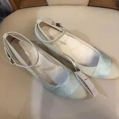 【お値下げ中】marie claire bis アンクルストラップパンプスのサムネイル
