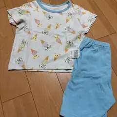 ユニクロ ベビーパジャマ いないいないばあ 80センチ