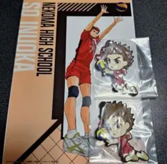 犬岡　ハイキュー　ラバーチャーム　きゅんキャラ　クリアビジュアルポスター