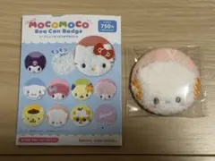 サンリオ シークレットモコモコボア缶バッジ　こぎみゅん