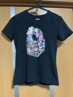Hello Kitty 半袖Tシャツ 黒