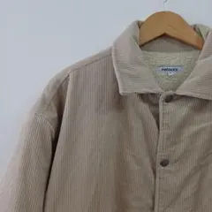 【retock's】ベージュ　ジャケット　長袖　サイズМ　コーディロイ