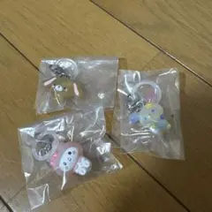 値下げ　サンリオ　ゆるっとめじるしアクセサリー　３個セット