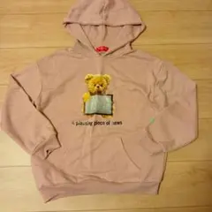 repipi armario ピンク クマ パーカー S