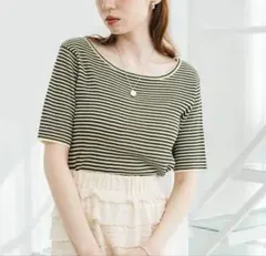 【hinari】コンパクトサマーニットのサムネイル