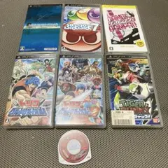 PSPゲームソフトセット 7本 ジャンク