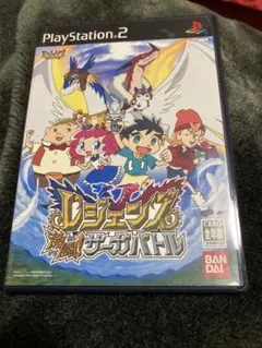 PS2 レジェンズ　激闘　サーガバトル　美品ハガキチラシ付き