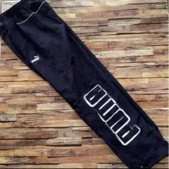 PUMA プーマ ナイロンパンツ ロングパンツ ネイビー XSサイズ