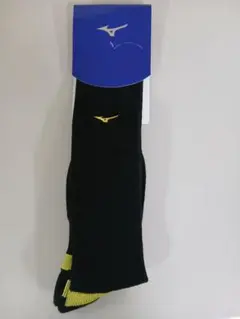 #Mizuno バレーボール ソックス 黒/黄色女性用日本製