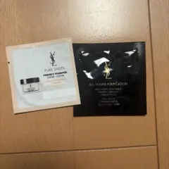 YSL ピュアショットクリーム＆オールアワーズリキッドファンデーション セット