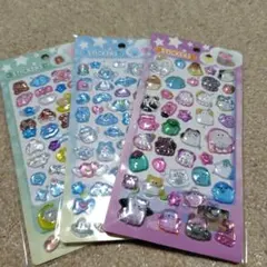 STICKERS ボンボンドロップ系シールセット①　ぷくぷくシール