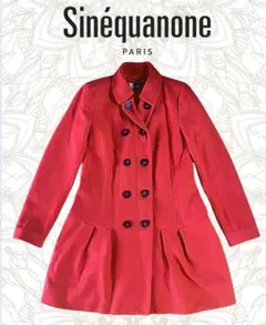 【最終お値下】Sinéquanone ダブルブレスト ウールコートのサムネイル
