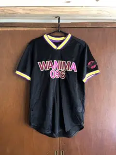 WANIMA フットボールシャツ S/Mサイズ ブラック - メルカリ