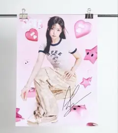 BABYMONSTER 全員サイン　色紙 n*e様 babymonster サイン 色紙 - メルカリ