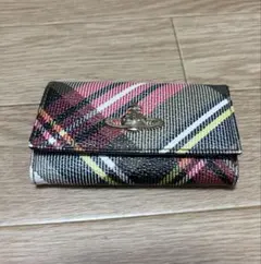 Vincent Wood チェック柄キーケース