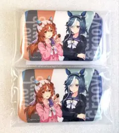 ウマ娘 ファミリーマート コラボ スティルインラブ アドマイヤグルーヴ 缶バッジのサムネイル