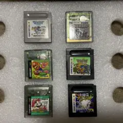 ゲームボーイソフト カラー6本セット