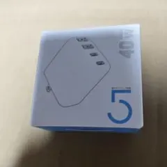 合計40W 急速充電器 typec 4台同時充電 小型 折畳み式 PSE認証済