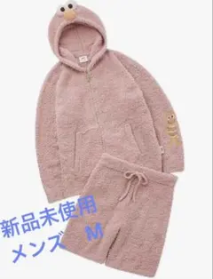 新品 未使用 ジェラートピケ　セサミストリート M ルームウェア　上下セット