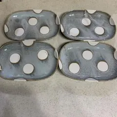 ナチュラルキッチン　長皿　水玉のサムネイル