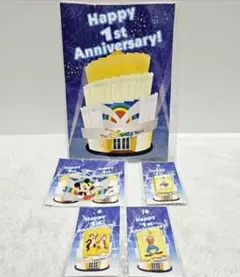 DisneyStore 1周年記念 ピンバッジ LTD2001