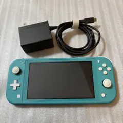 Nintendo Switch Lite ターコイズ 本体 ACアダプター付き