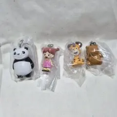 パンダコパンダ めじるしアクセサリー ガチャガチャ 4つまとめ売り