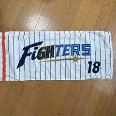 北海道日本ハムファイターズ 応援フェイスタオル 18