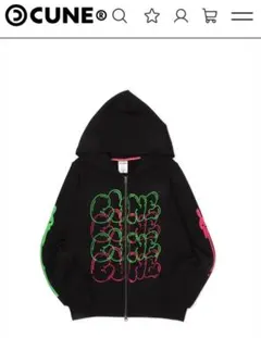 CUNE ZIP PARKA ばあば CUNE ZIP PARKA フーディー